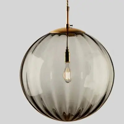 Modern Led Pendant Light Nordic Glass Ball Hang Lamp for Bedroom Dining Room Bar Decor