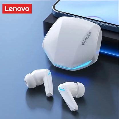 Lenovo GM2 Pro Wireless Bluetooth Earphones – Touch Control Gaming Earbuds with Noise Reduction, HiFi Stereo for Sport & Music - Rehmiar