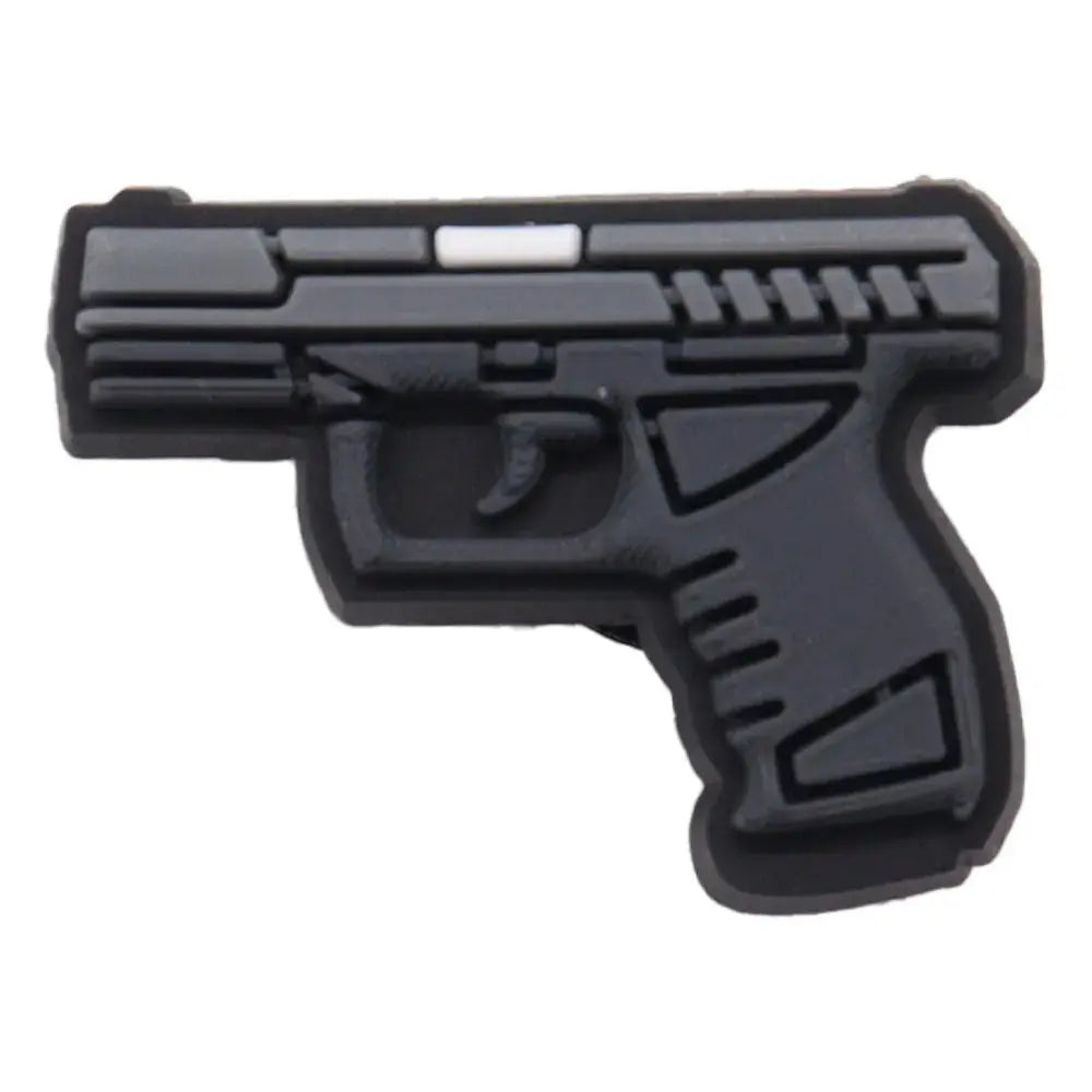 Cool PVC Shoe Charms for Clogs – Gun, Money, Wine & Flag Decorative Buckles - Rehmiar