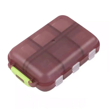Tcare Travel Pill Organizer – Moisture-Proof Pill Box for Pocket or Purse, Portable Daily Medicine & Vitamin Holder Container - Rehmiar