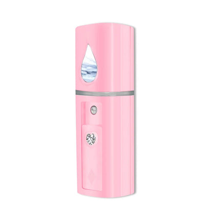 Rechargeable Nano Facial Steamer Mist Spray For Cleaning Pores Water SPA - Rehmiar