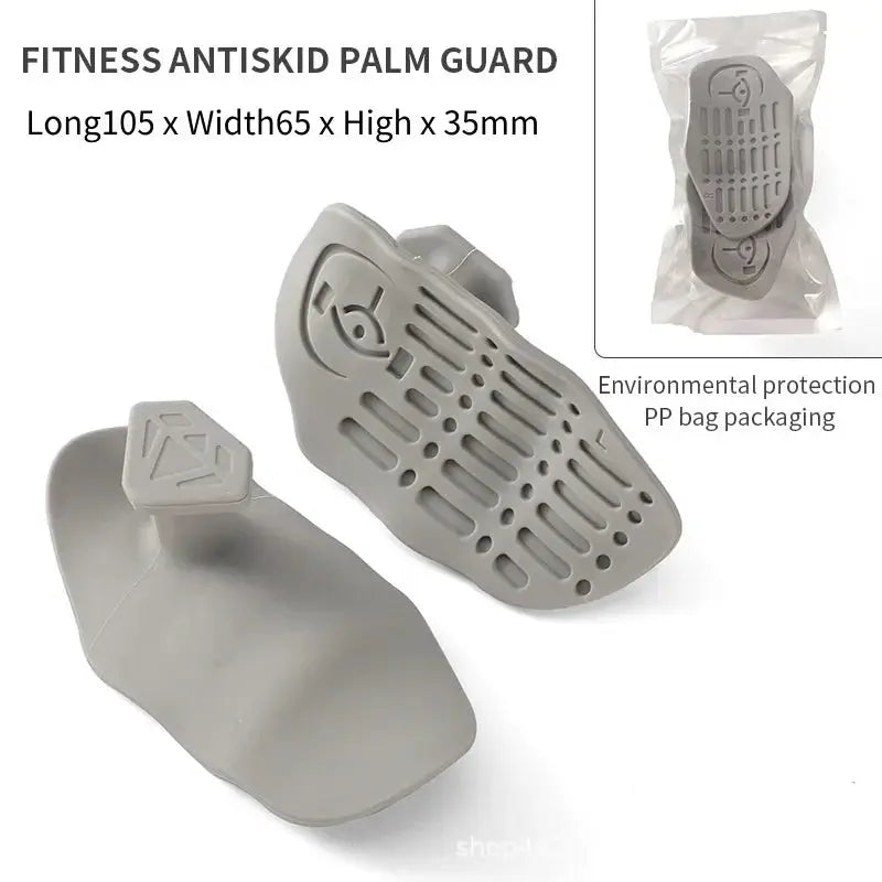 1 Pair Anti-Slip Training Gloves – Palm Protection for Weightlifting & Sports, Easy-to-Use Hand Grips - Rehmiar