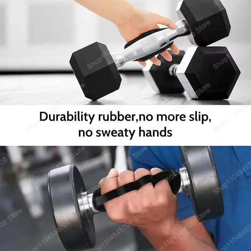 1 Pair Anti-Slip Training Gloves – Palm Protection for Weightlifting & Sports, Easy-to-Use Hand Grips - Rehmiar
