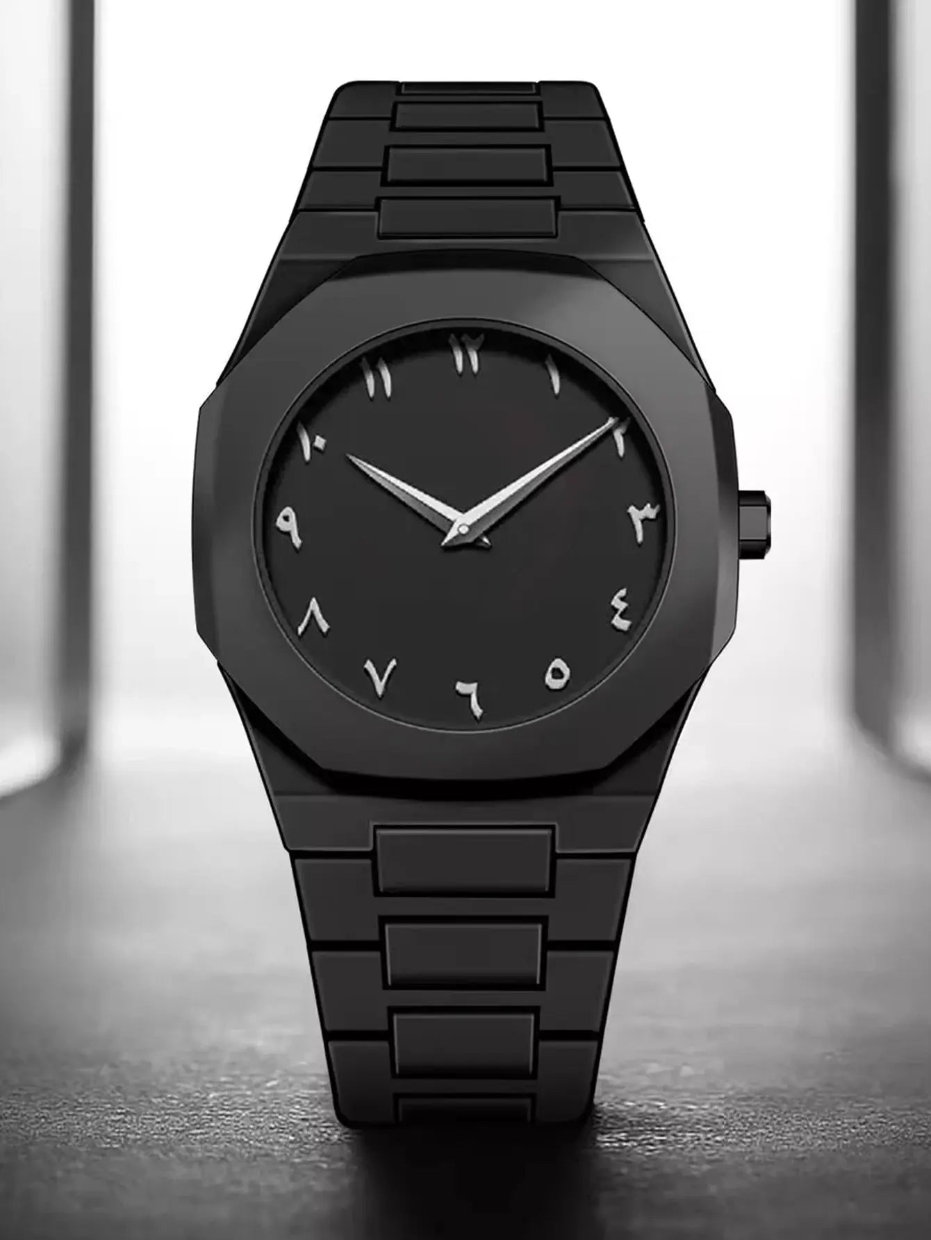 LUCKYFOX Men’s Graffiti Art Quartz Watch – Trendy Luxury Street Style Timepiece - Rehmiar