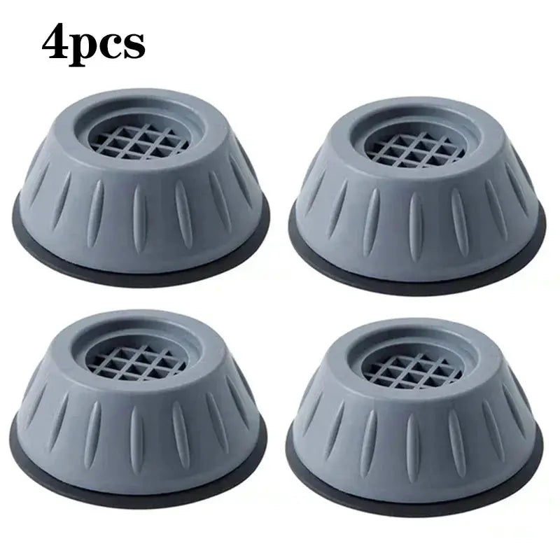 4 Pack of Shockproof Washing Machine Pads - Anti-slip, shock-absorbing and noise-reducing pads for washing machine and dryer sup - Rehmiar