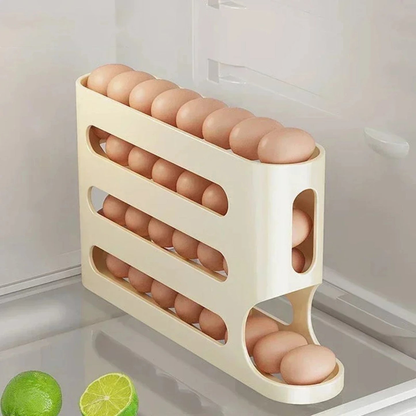 4-layer Slide Egg Storage Box Ladder Style Egg Box