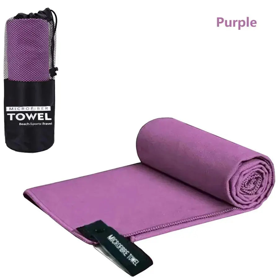 Quick-Dry Sports Towel – Microfiber for Running, Yoga, Gym, Fitness, Basketball, Outdoor, Camping, Hiking & Beach Rehmiar