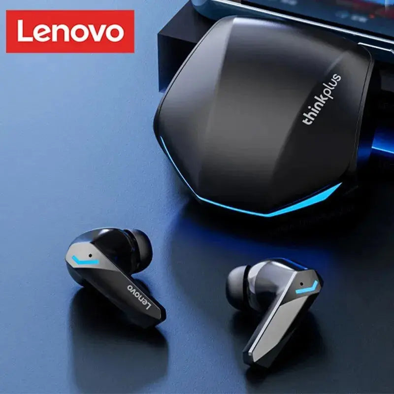 Lenovo GM2 Pro Wireless Bluetooth Earphones – Touch Control Gaming Earbuds with Noise Reduction, HiFi Stereo for Sport & Music - Rehmiar