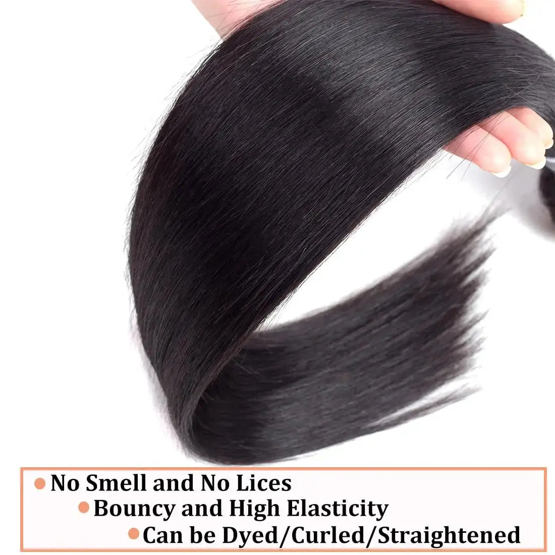12A Straight Human Hair Bundles – Raw Remy Black Hair Extensions, 28-32 Inch, 3 or 4 Bundles - Rehmiar