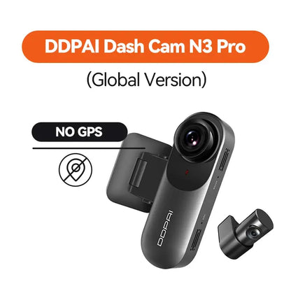 DDPAI Mola N3 Pro 2.5K Dash Cam with Wi-Fi – Smart Car Driving Recorder - Rehmiar