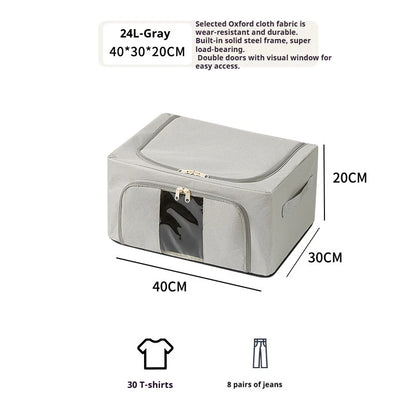 Large Folding Storage Organizer Box - Rehmiar