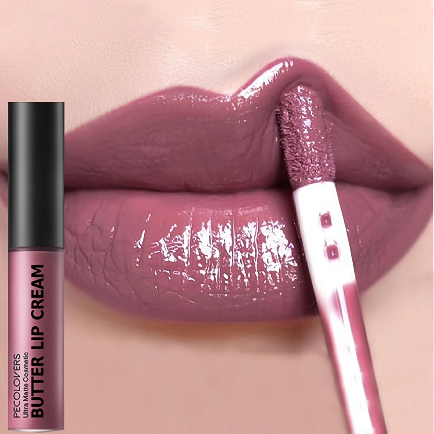 Butter Gloss Non-Sticky Long Lasting Nude Hydrating with Essential Oil Liquid Lipstick - Rehmiar