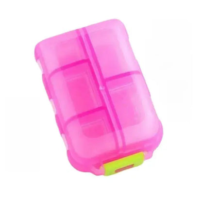 Tcare Travel Pill Organizer – Moisture-Proof Pill Box for Pocket or Purse, Portable Daily Medicine & Vitamin Holder Container - Rehmiar