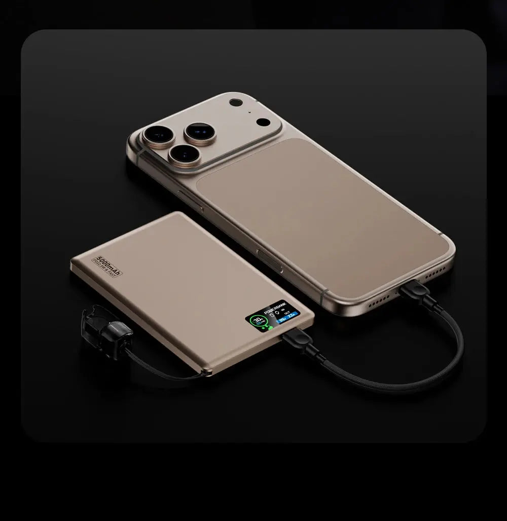 New Smart Display Wireless Charger – MagSafe Battery Backup for iPhone 17 & Apple Watch Series 10/9 - Rehmiar