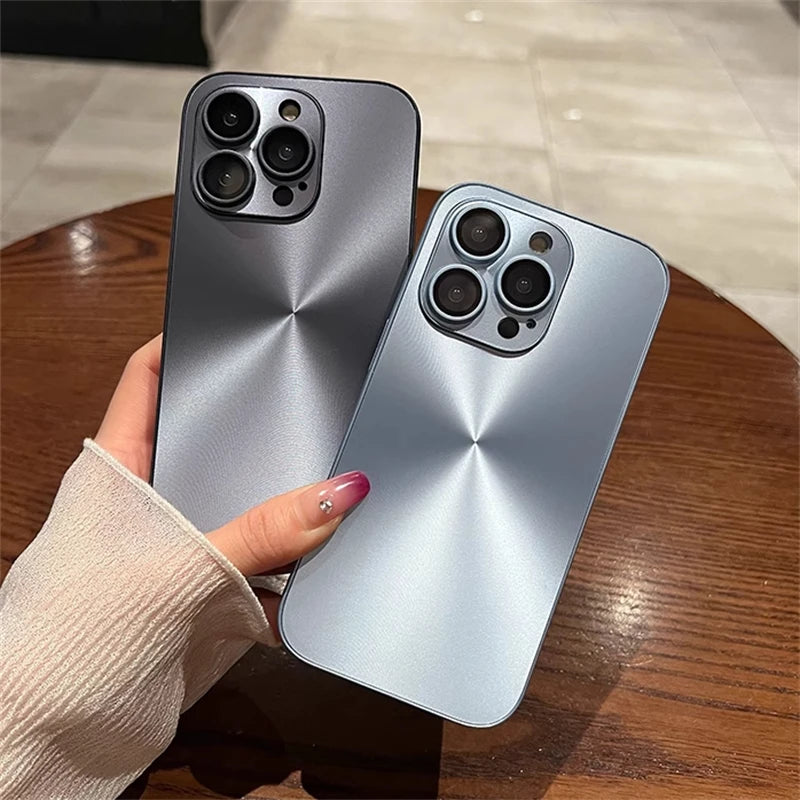 Luxury Shockproof Matte Case For iPhone 16 15 14 13 12 11 Pro Max 16 - Rehmiar