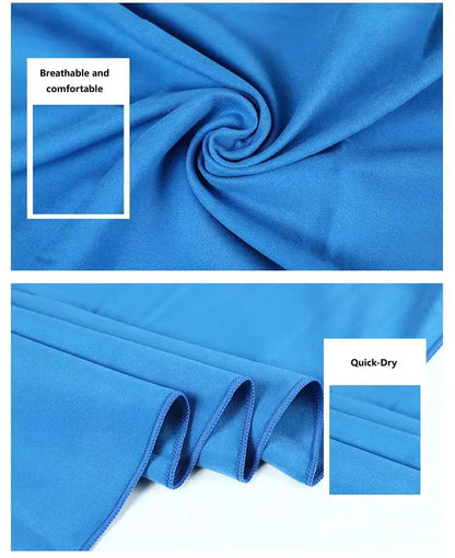 Quick-Dry Sports Towel – Microfiber for Running, Yoga, Gym, Fitness, Basketball, Outdoor, Camping, Hiking & Beach Rehmiar