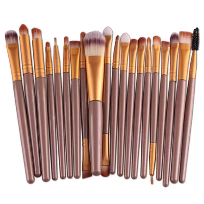 20pcs Complete eyeshadow Brushes Free Eyeliner brush