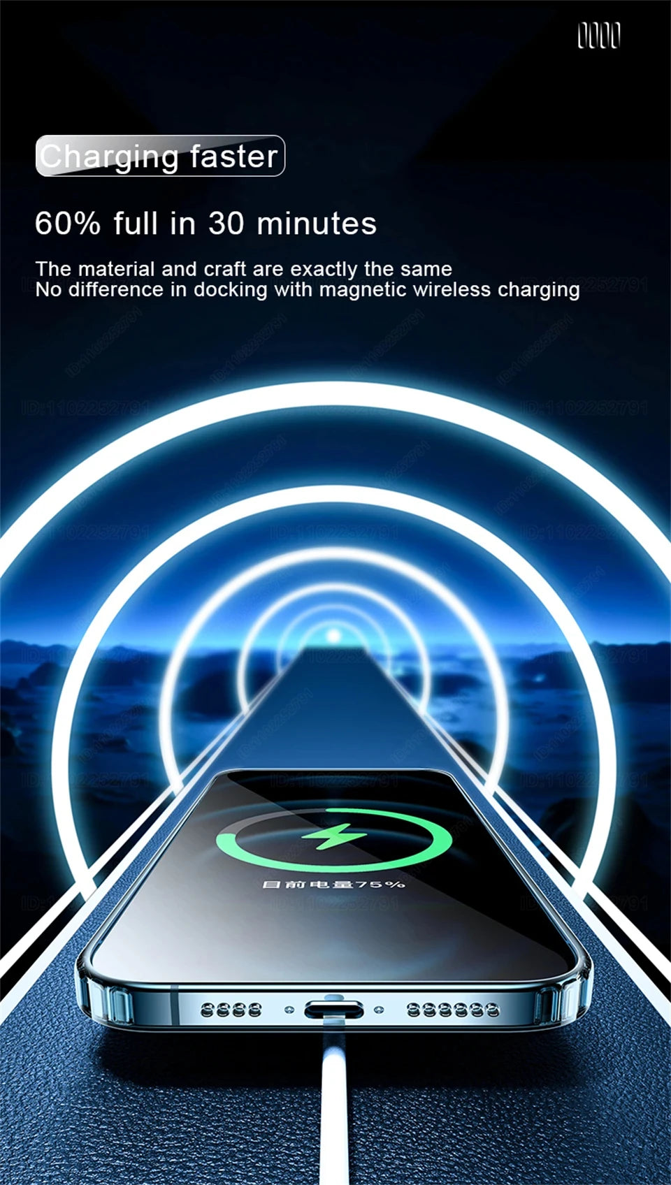 for Magsafe Magnetic Wireless Charge Phone Case for iPhone 15 14 13 12 11 16 Pro Max Mini Xs XR 8 Plus Hard Acrylic Clear Cover