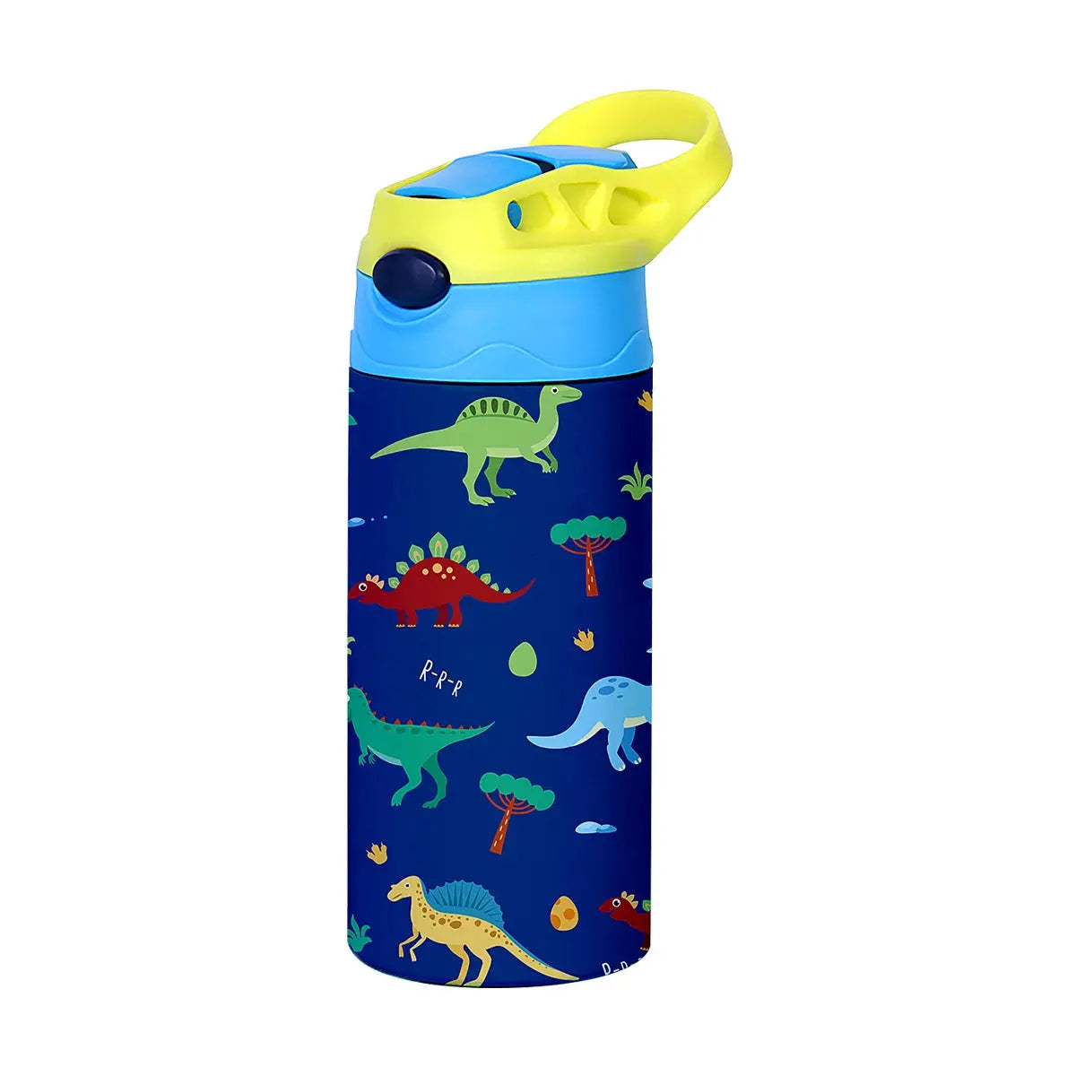 350ml Cartoon Insulated Stainless Steel Thermos Cup – Kids Cartoon Print Vacuum Flask - Rehmiar