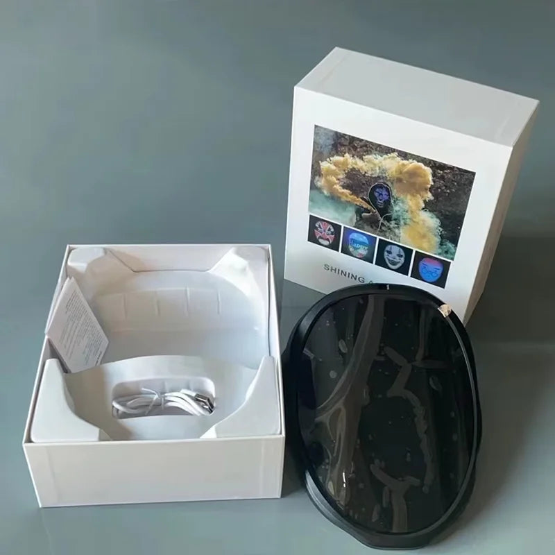 Halloween Led Mask with Bluetooth App Control - Rehmiar