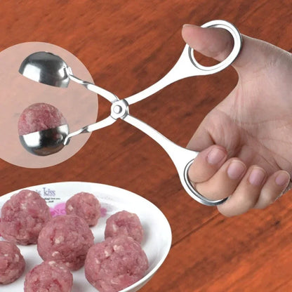 Stainless Steel Meatball, Fish Ball, Rice Ball Maker Tool - Rehmiar