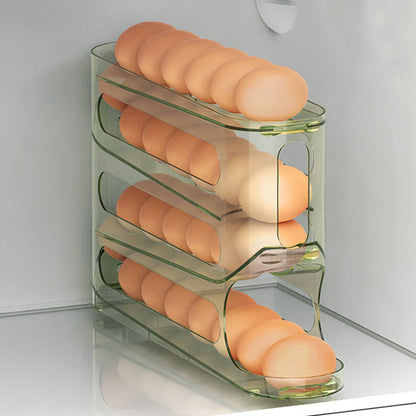 4-layer Slide Egg Storage Box Ladder Style Egg Box - Rehmiar