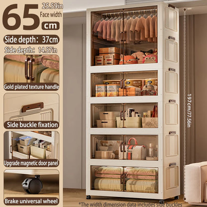 Multi-usage Large Capacity Foldable Wardrobe - Rehmiar