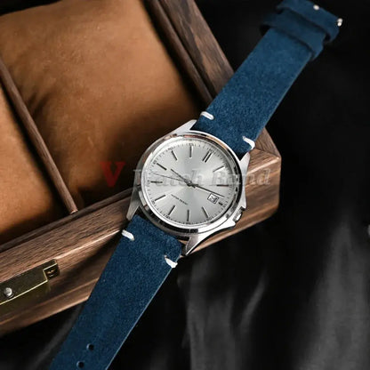 Wristband 20mm 22mm 4mm 16mm 18mm Quick Release Soft Suede Strap Brown Watch Bands Calfskin Women & Men Accessories - Rehmiar