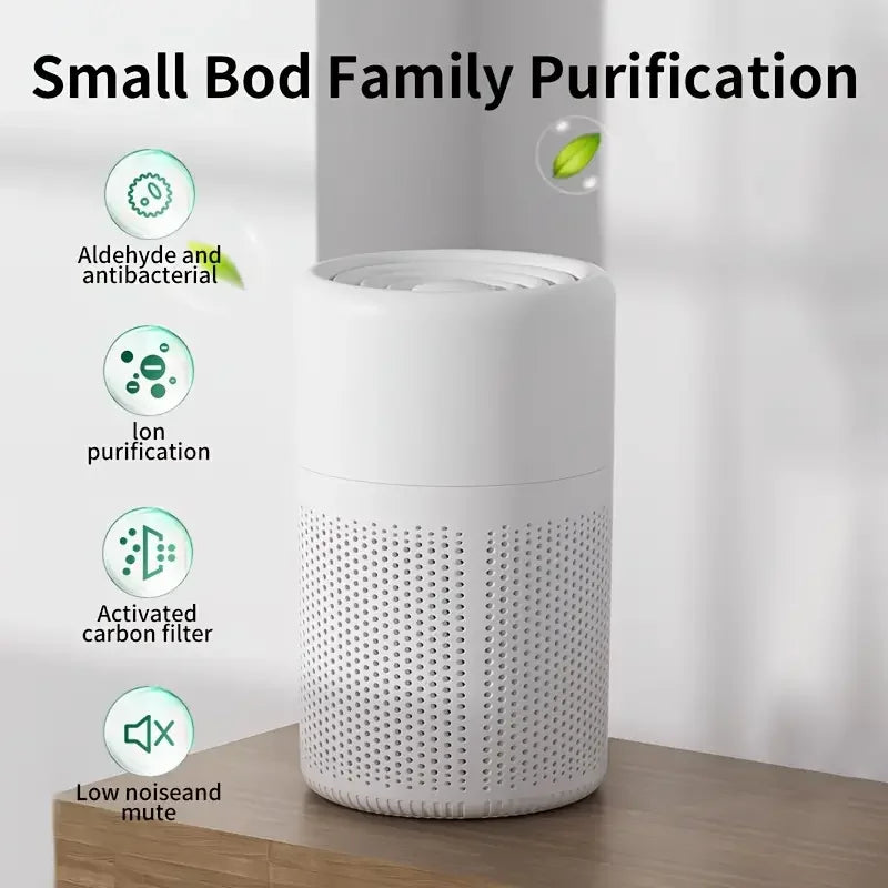 HEPA Air Purifier for Home with Scented Sponge Deodorizing - Rehmiar