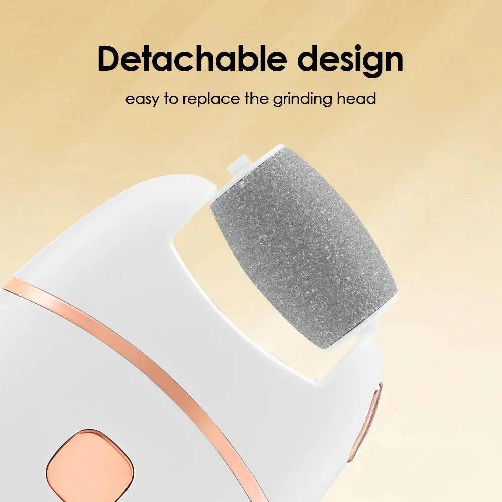 Electric Foot Grinder – Automatic Pedicure Tool for Removing Dead Skin, Calluses & Thick Leather, Gentle Exfoliation with 2 Speeds - Rehmiar