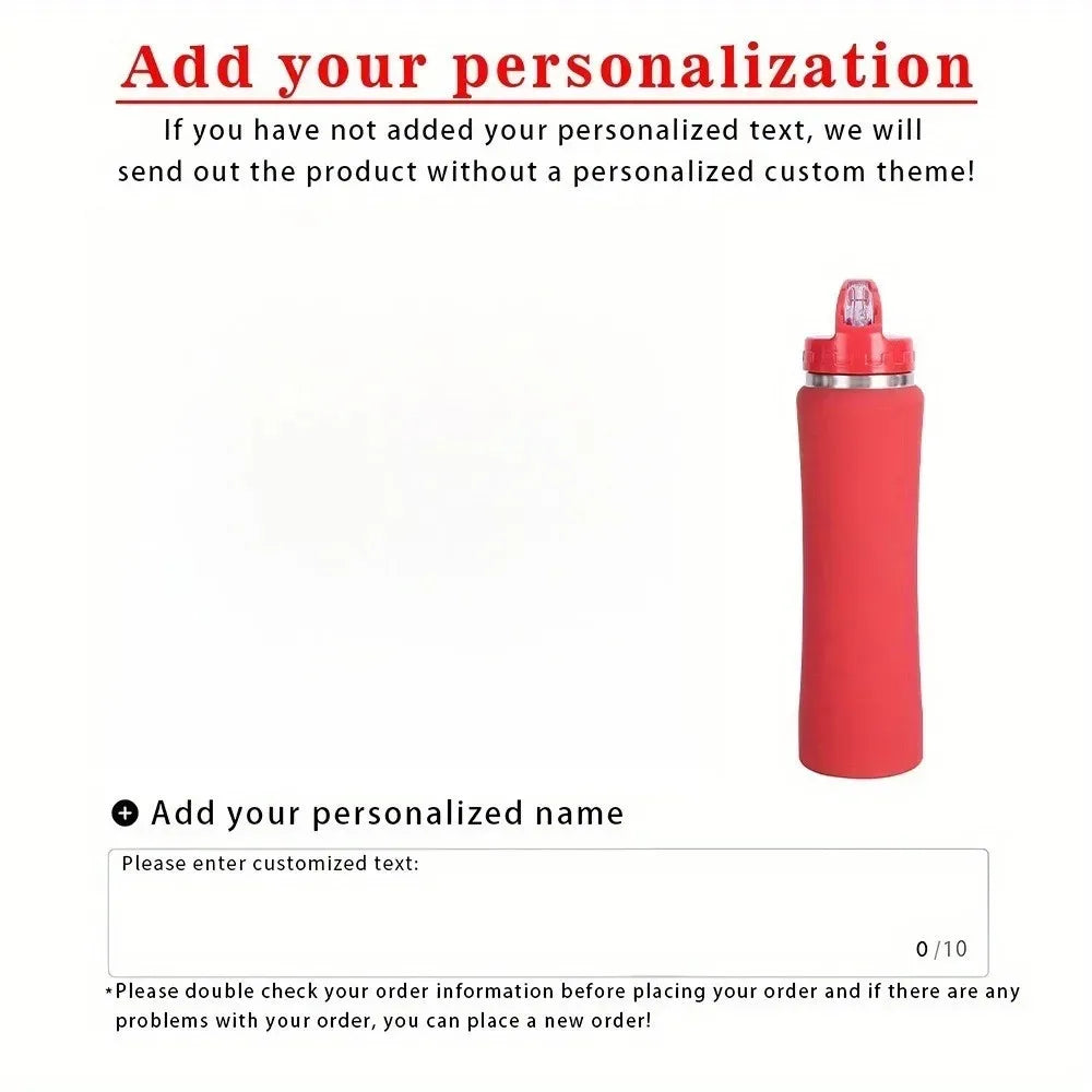 Customize Insulated Stainless Steel Water Bottle with Straw - Ideal for Outdoor Leakproof & BPA-Free