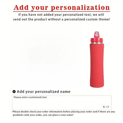 Customize Insulated Stainless Steel Water Bottle with Straw - Ideal for Outdoor Leakproof & BPA-Free