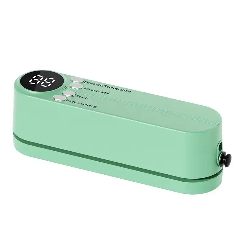 Charging Mini Wireless Fully Automatic Vacuum Sealing Machine Small Portable Food Packaging Plastic Sealing Machine - Rehmiar