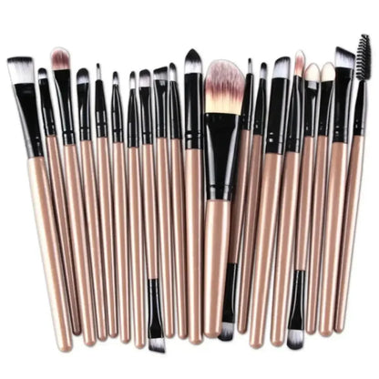 20pcs Complete eyeshadow Brushes Free Eyeliner brush