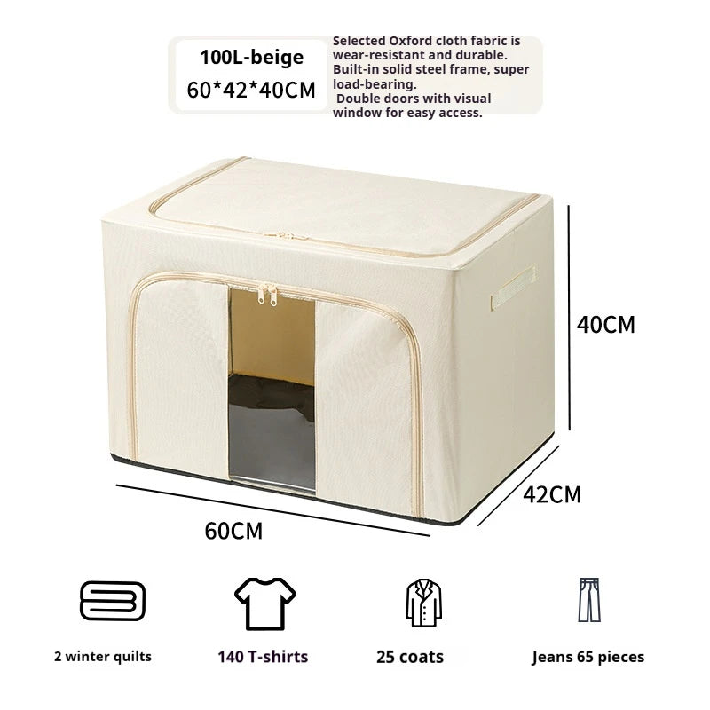 Large Folding Storage Organizer Box - Rehmiar