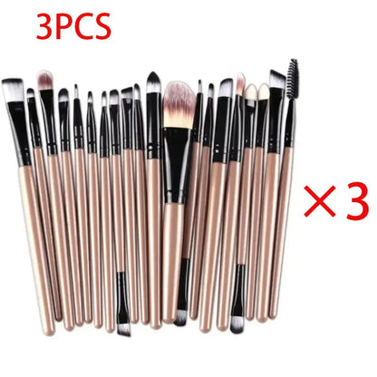20pcs Complete eyeshadow Brushes Free Eyeliner brush