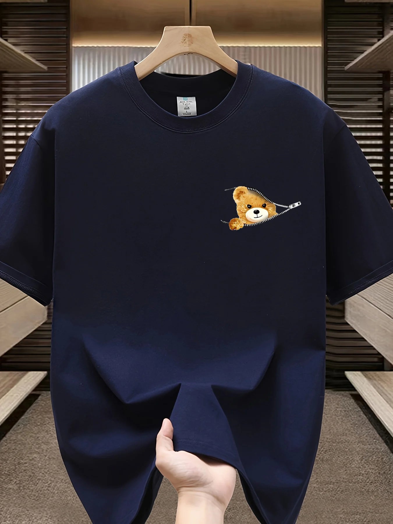 Men's fashionable summer casual loose sports T-shirt - Rehmiar