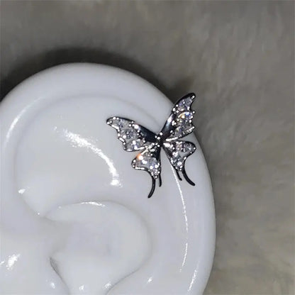 1pcs Silver Wing Stainless Steel Ear Bone Nail for Women Accessories for Ear