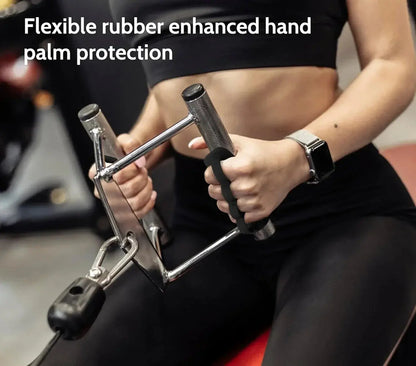 1 Pair Anti-Slip Training Gloves – Palm Protection for Weightlifting & Sports, Easy-to-Use Hand Grips - Rehmiar