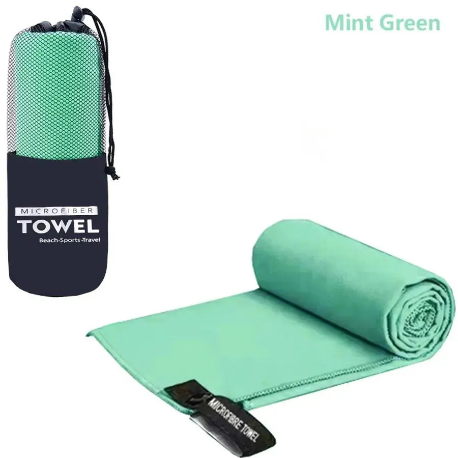 Quick-Dry Sports Towel – Microfiber for Running, Yoga, Gym, Fitness, Basketball, Outdoor, Camping, Hiking & Beach Rehmiar