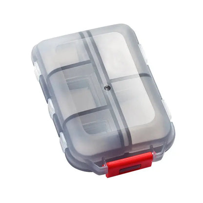 Tcare Travel Pill Organizer – Moisture-Proof Pill Box for Pocket or Purse, Portable Daily Medicine & Vitamin Holder Container - Rehmiar