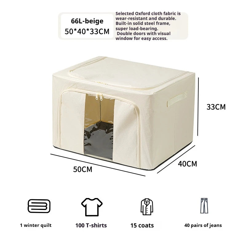 Large Folding Storage Organizer Box - Rehmiar