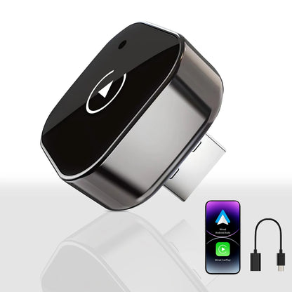 New 2 in 1 Wireless CarPlay Adapter & Android Auto Wireless Adapter - Rehmiar