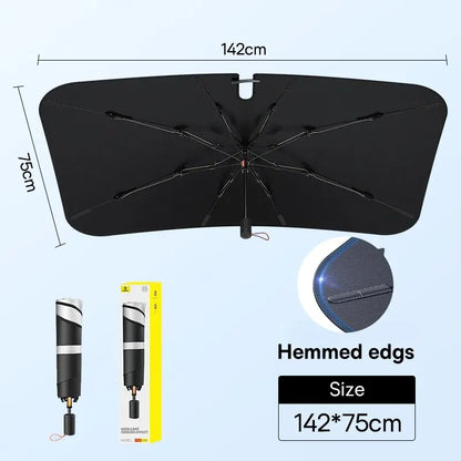 Car Umbrella Wider Windshield Sunshade for Sun Protection - Rehmiar