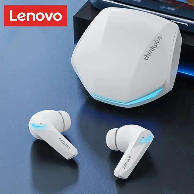 Lenovo GM2 Pro Wireless Bluetooth Earphones – Touch Control Gaming Earbuds with Noise Reduction, HiFi Stereo for Sport & Music - Rehmiar