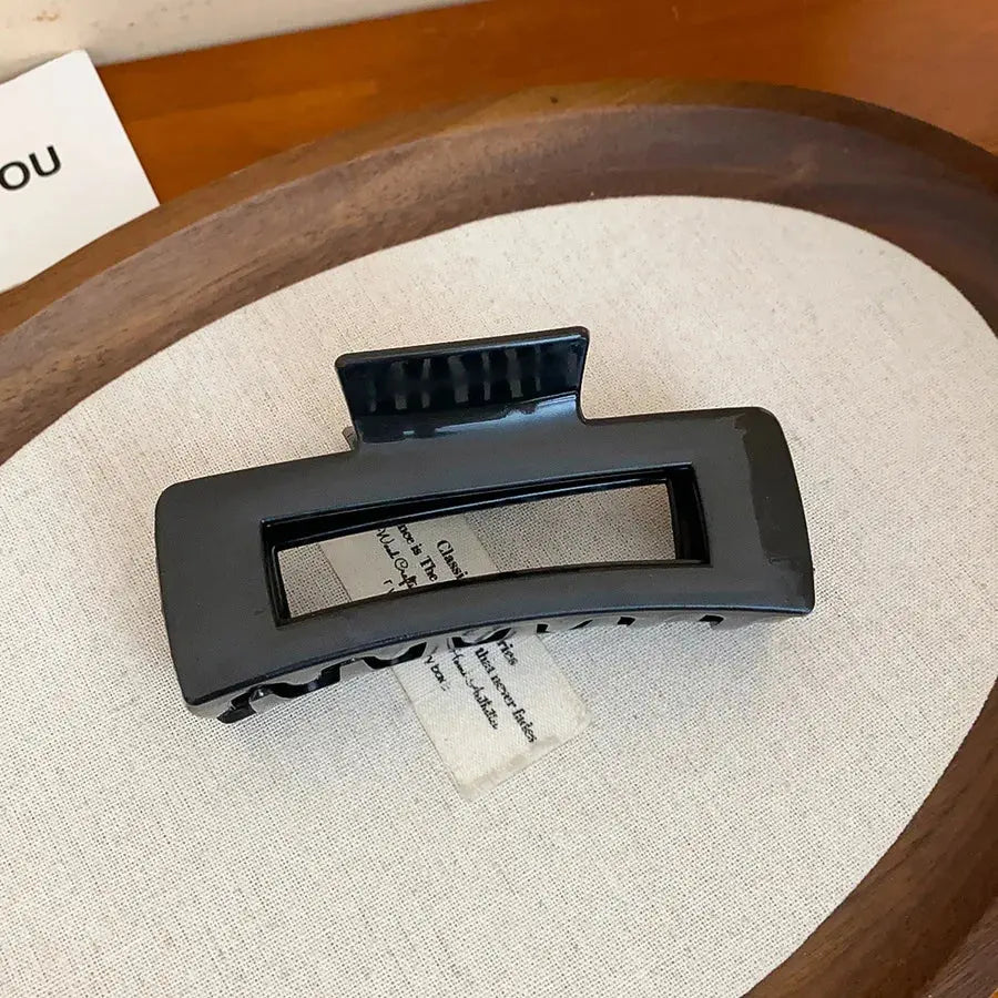 2025 New Soft Silicone Hair Claw Clips for Women Non Fragile Bendable Shark Clip Anti Drop Hairpin Headgear Does Not Hurt Hair - Rehmiar