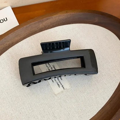 2025 New Soft Silicone Hair Claw Clips for Women Non Fragile Bendable Shark Clip Anti Drop Hairpin Headgear Does Not Hurt Hair - Rehmiar