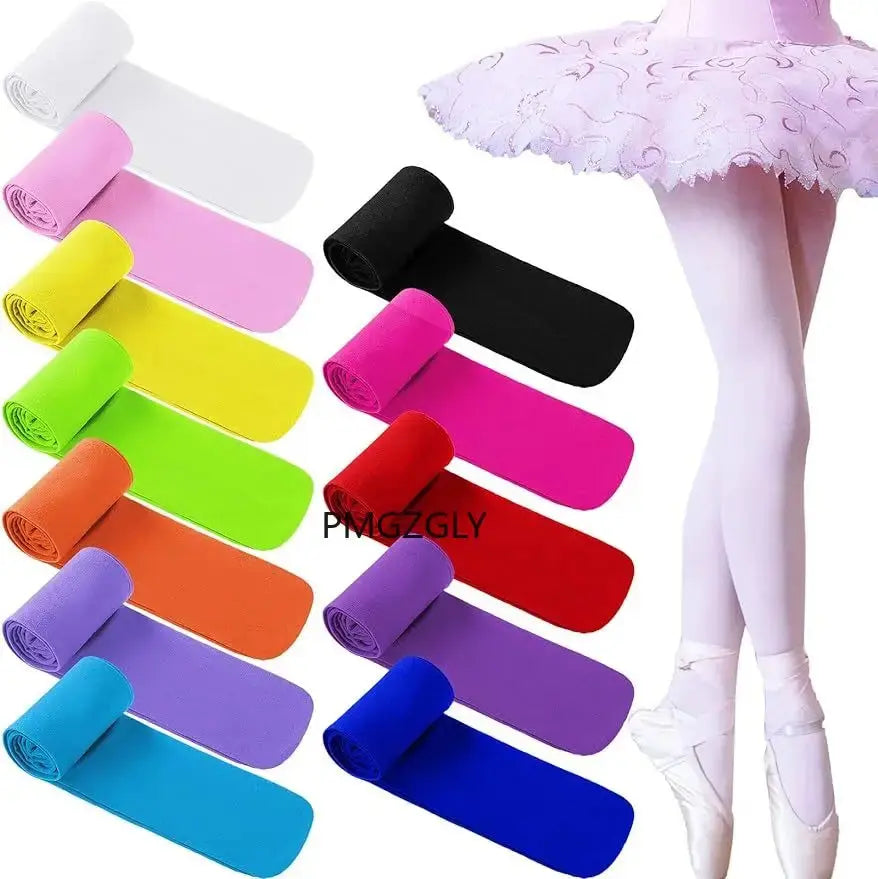 Ballet Dance Tights for Girls – Soft Footed Stockings, Good Elasticity School Uniform Tights