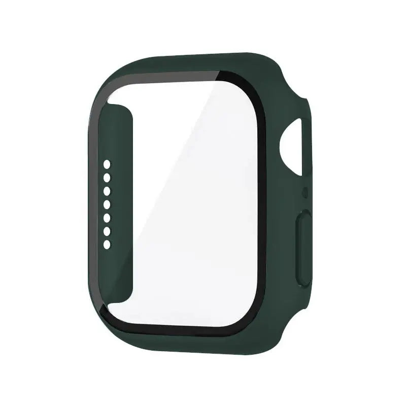 Tempered Glass Case Screen Protector for Apple Watch 38mm 40mm 41mm 42mm 44mm 45mm 46mm iWatch 10 8 7 9 6 SE 5 - Rehmiar