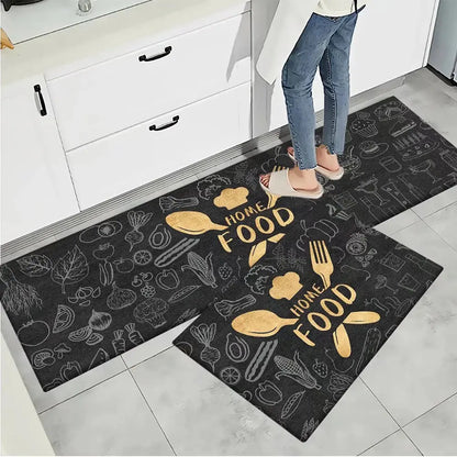 Soft Washable Kitchen Floor Mat – Anti Slip Carpet for Bedroom, Living Room, Hallway, Bathroom & Entrance Doormat